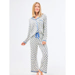 Charlotte Floral Foulard Pajama Set