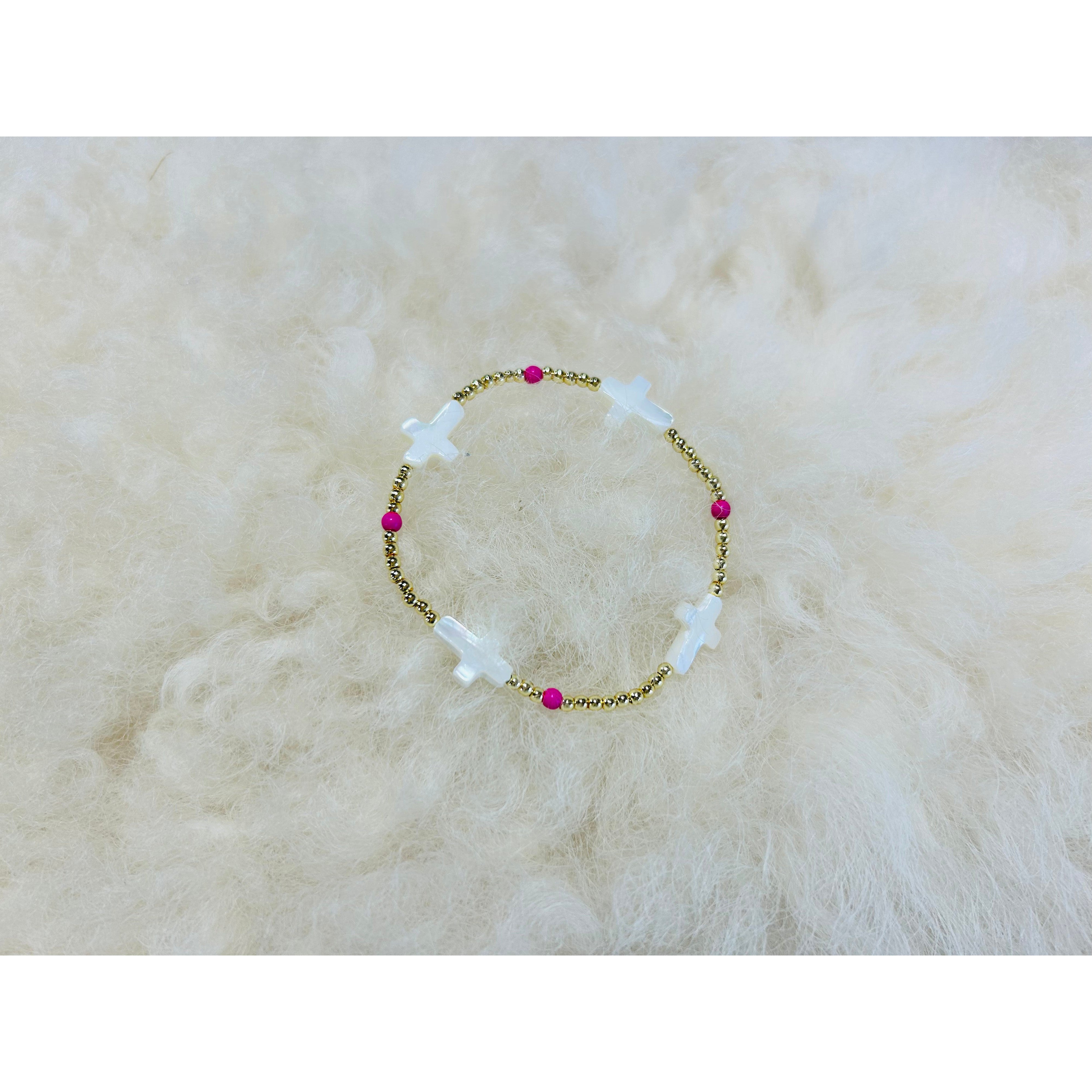 Coastal Grit Island Girl Prayer Bracelet