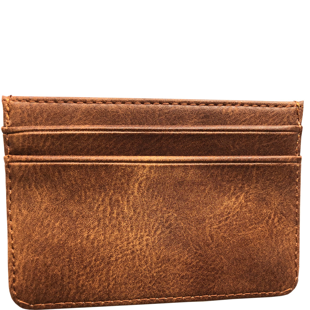 K. Carroll 3" x 5" Brown Credit Card Sleeve for Men K. Carroll 3" x 5" Brown Credit Card Sleeve for Men