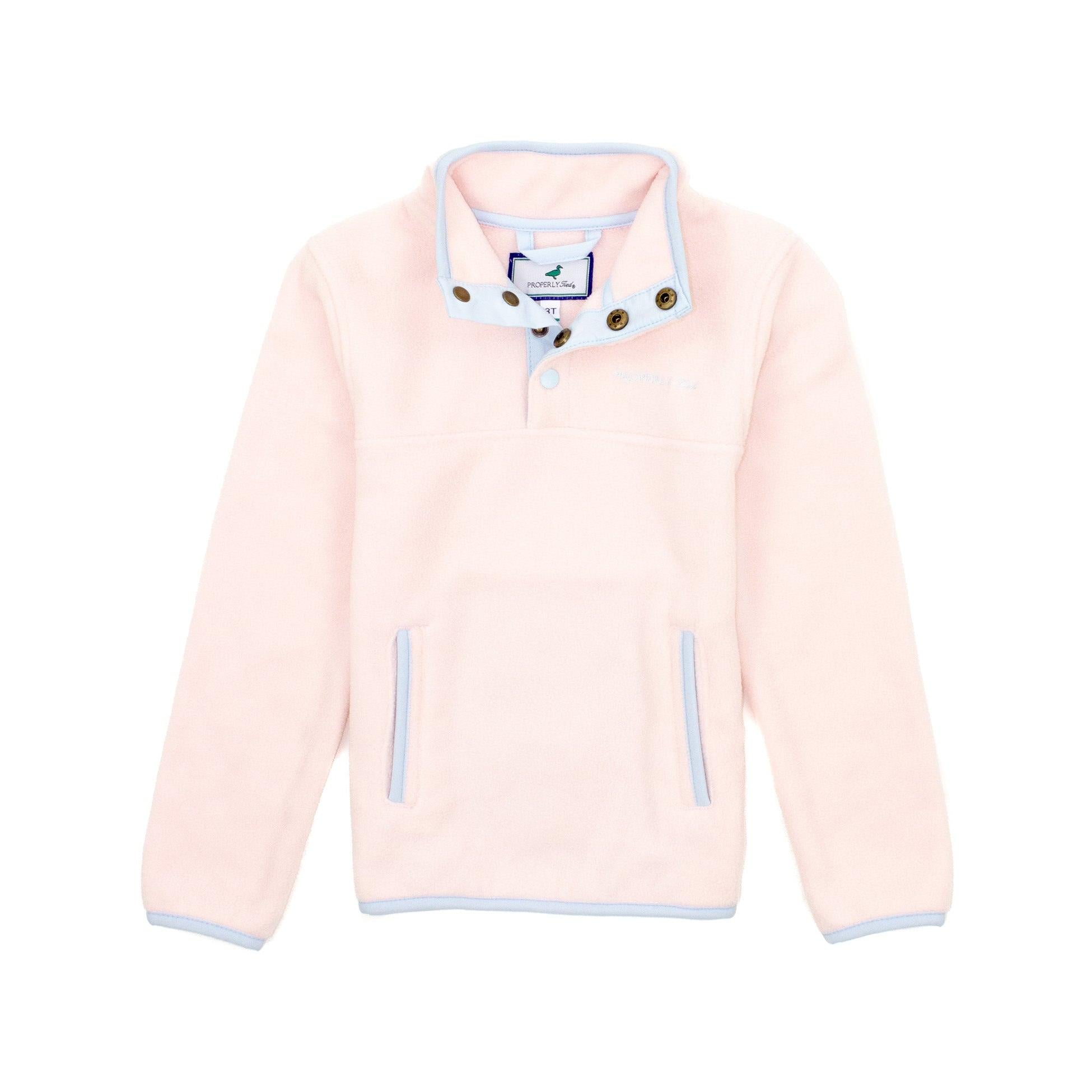 Girls Luna Pullover - Rose Water