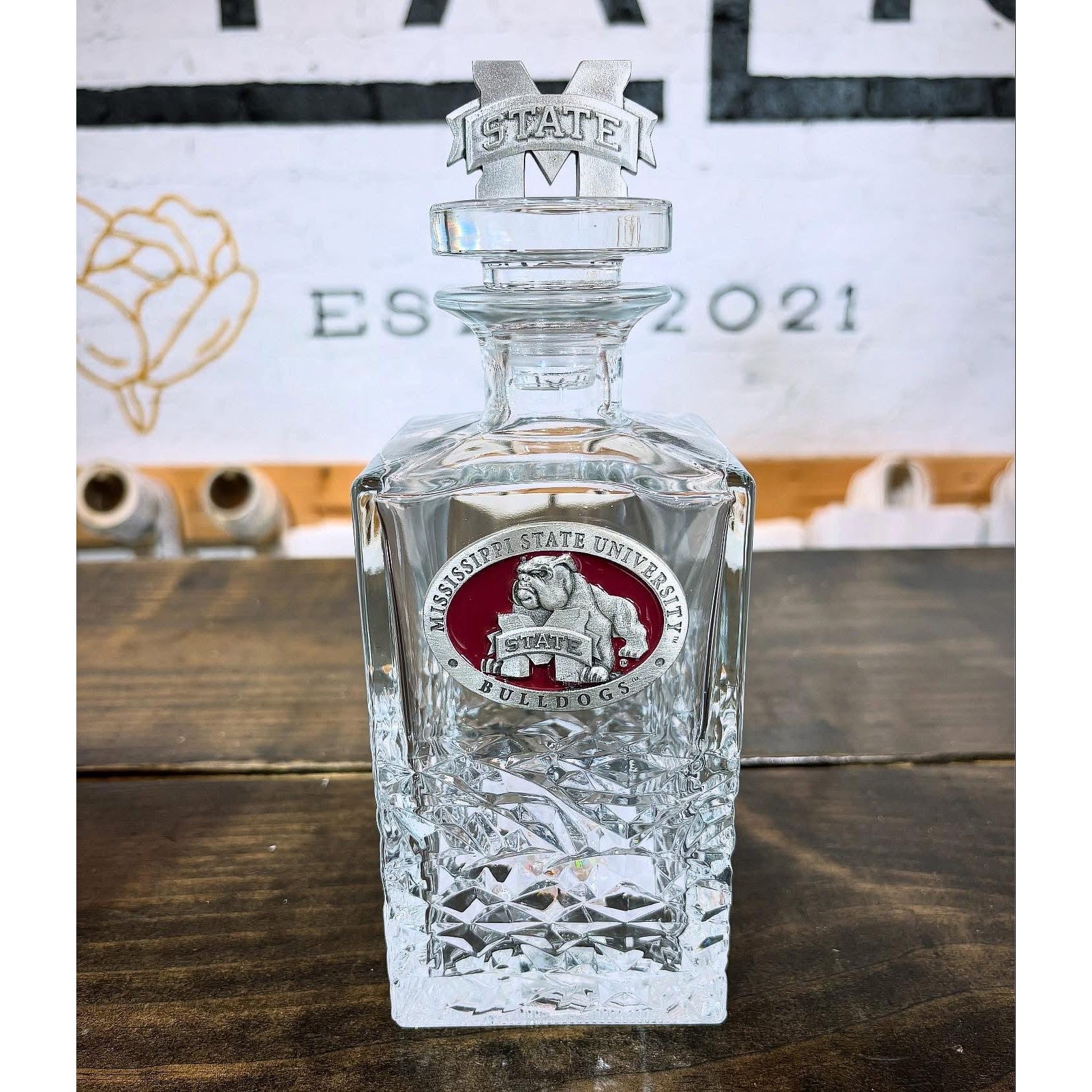 Heritage Pewter 3D Decanter