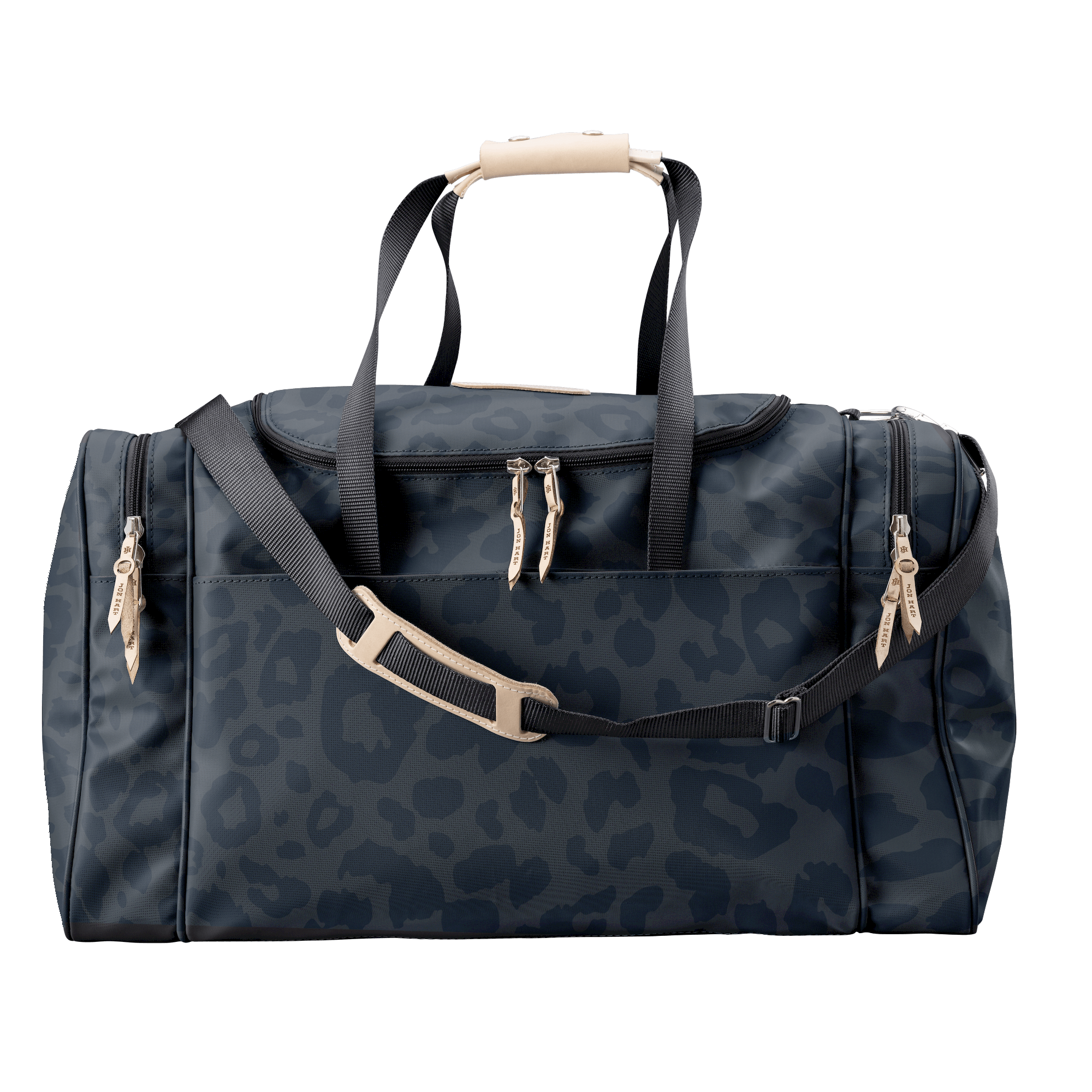 Jon Hart Large Square Duffel Dark Leopard – Jack's Plant Patio