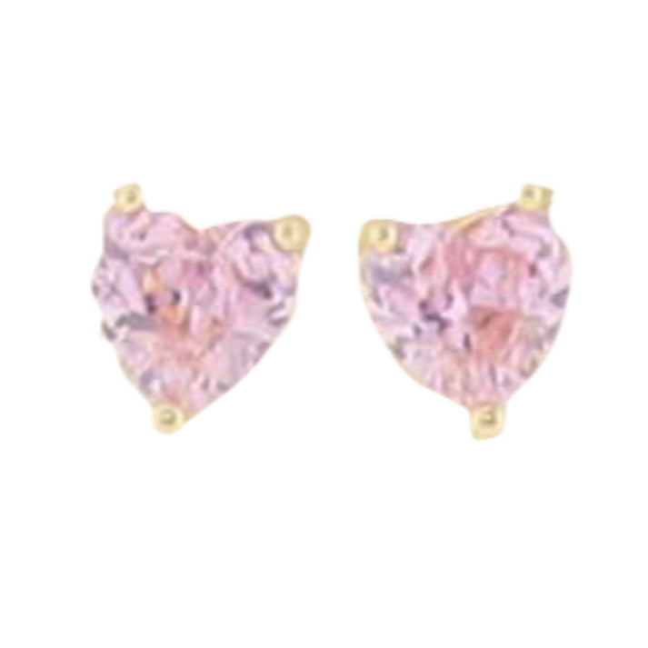 Kids 18K Plated Earrings- Birthstone