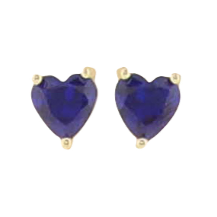Kids 18K Plated Earrings- Birthstone