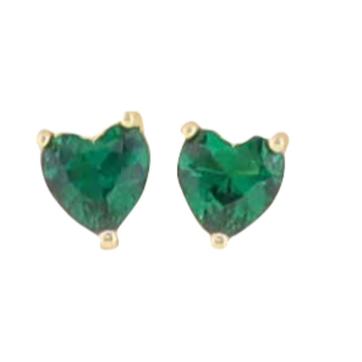 Kids 18K Plated Earrings- Birthstone