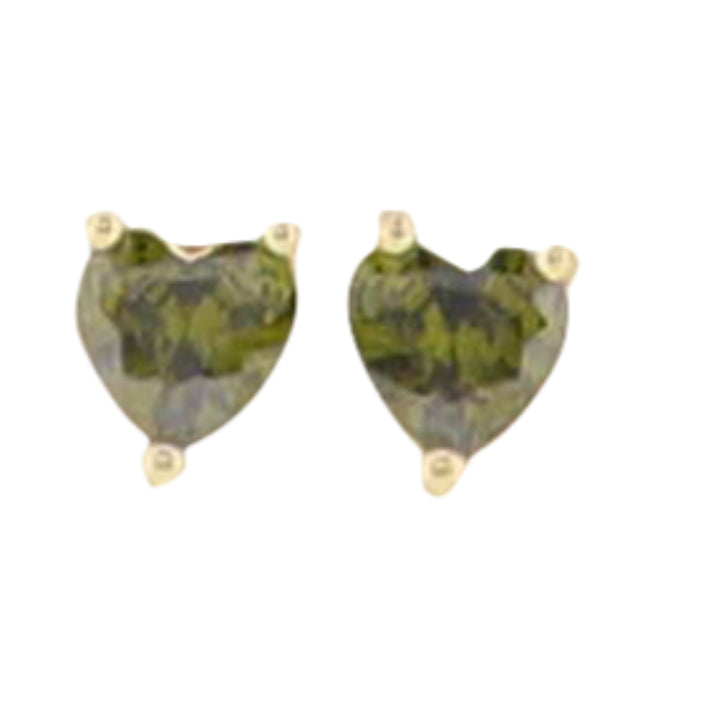 Kids 18K Plated Earrings- Birthstone