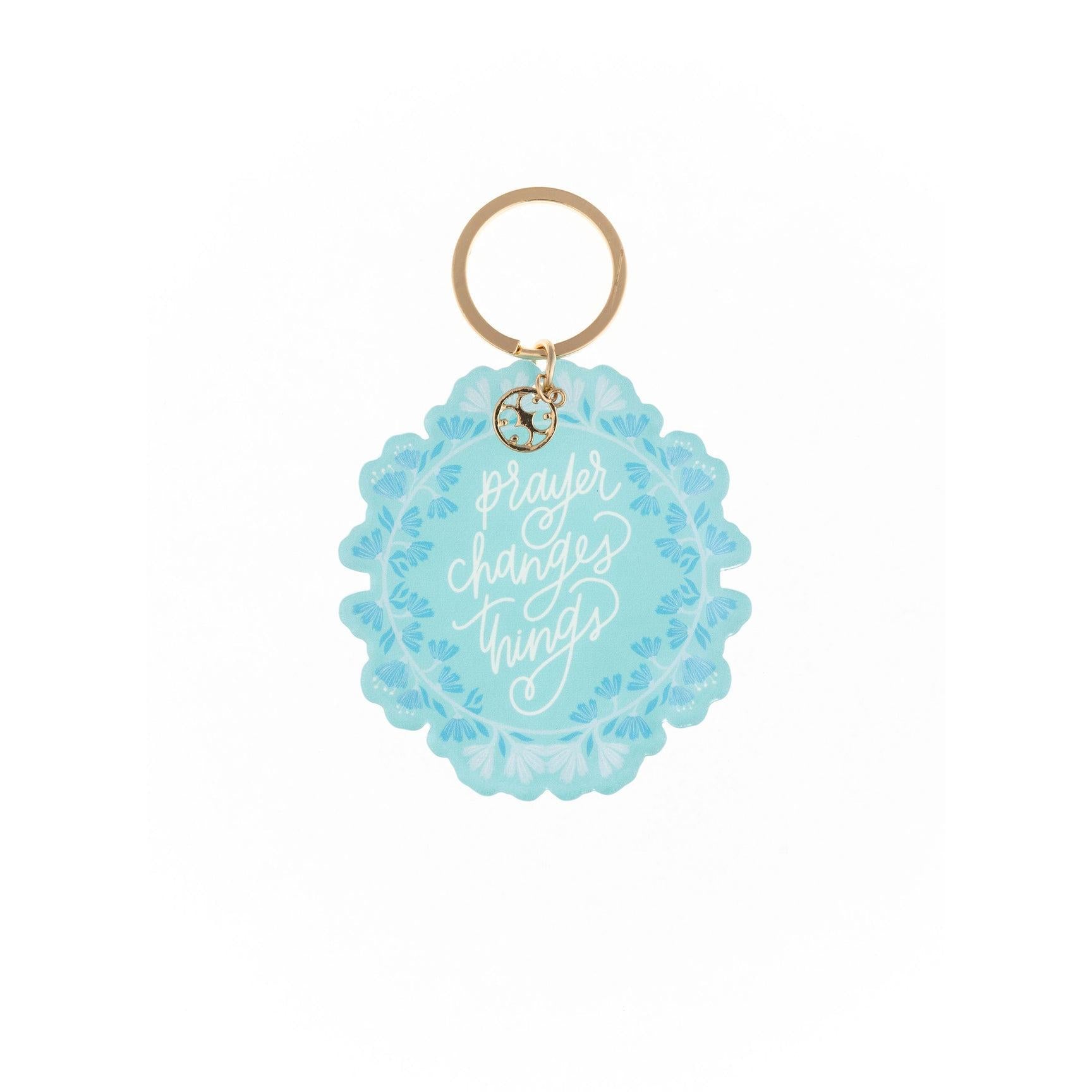 Mary Square SS Acrylic Keychain