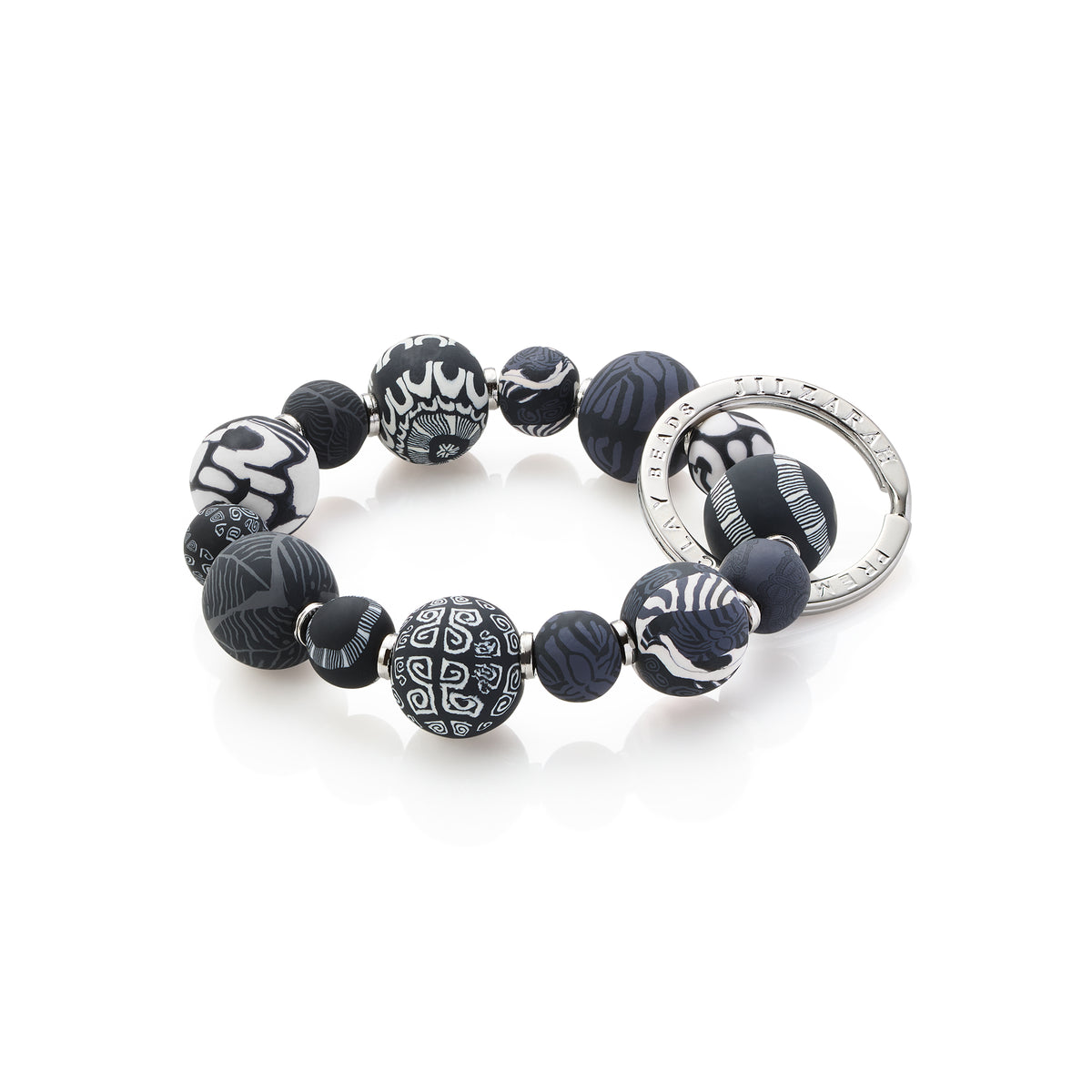 Small Bead Wrist Keychain