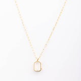 Rectangle Locket Juliette Necklace