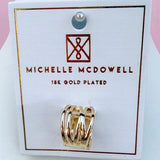 Multi Band Drew Scarf Charm