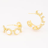 Modern Muse Pearl Earrings
