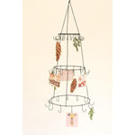 3 Layer Hanging Wire Ornament Tree