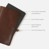 Bennett Leather Journal - Nut Brown