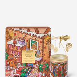 Kyoto In Bloom Candle with Spinning Carousel Gift Set