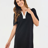 Adelyn T-Shirt Dress | Black