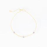 Kristina Birthstone Bracelet