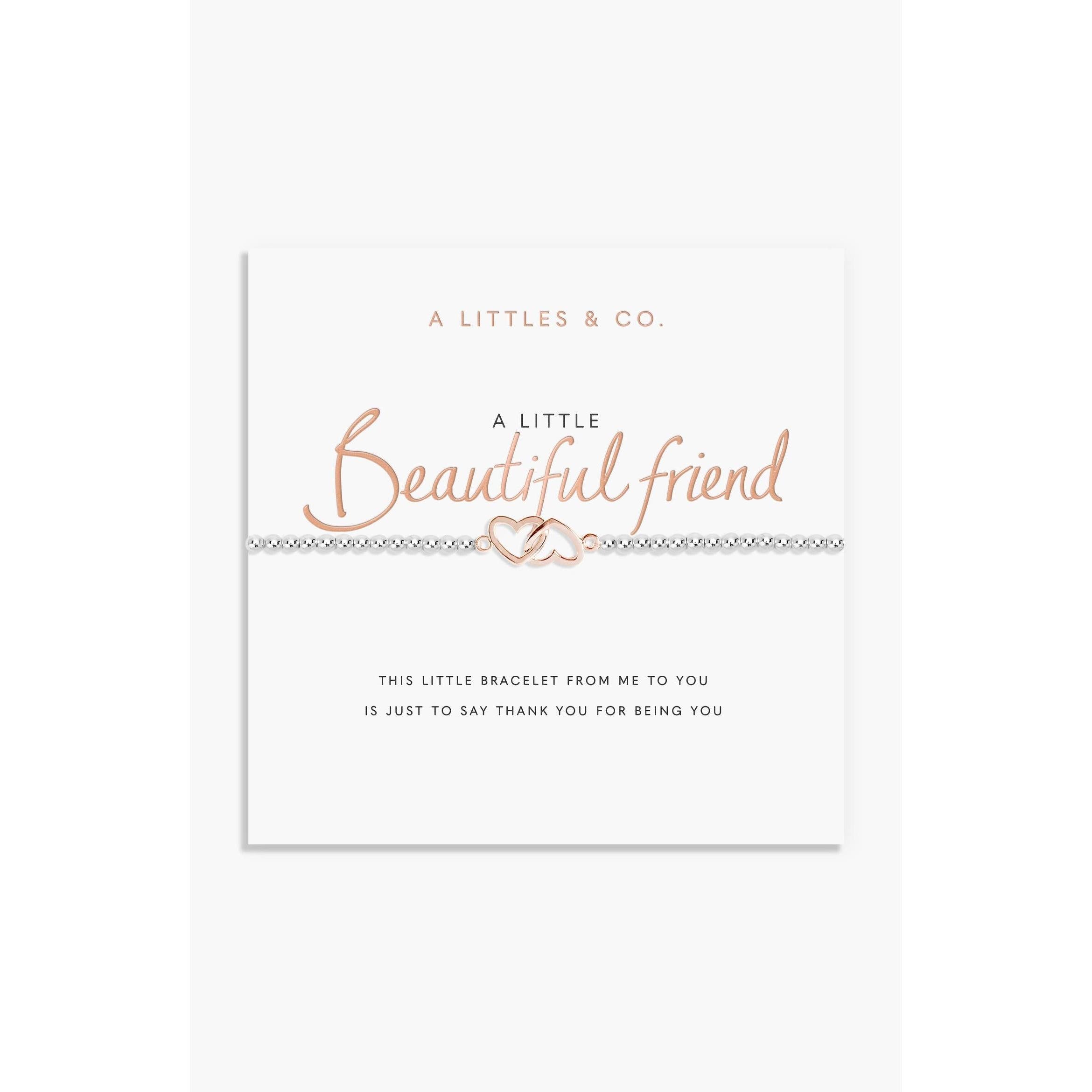A Little | 'Beautiful Friend' Bracelet