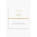 A Little | 'Faith' Bracelet Gold