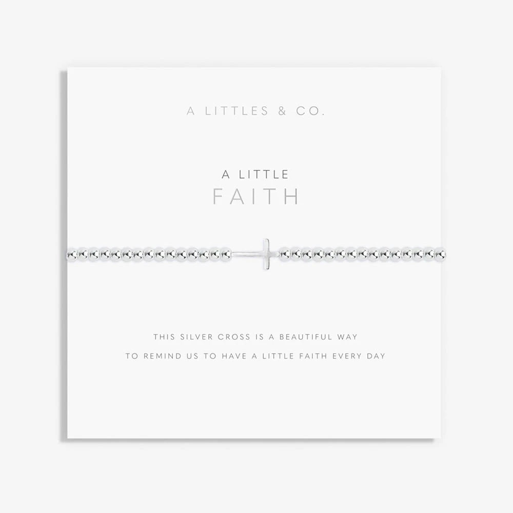 A Little | 'Faith' Bracelet Silver