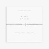 A Little | 'Faith' Bracelet Silver