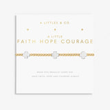 A Little | 'Faith Hope Courage' Bracelet