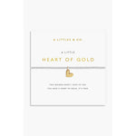 A Little | 'Heart of Gold' Bracelet