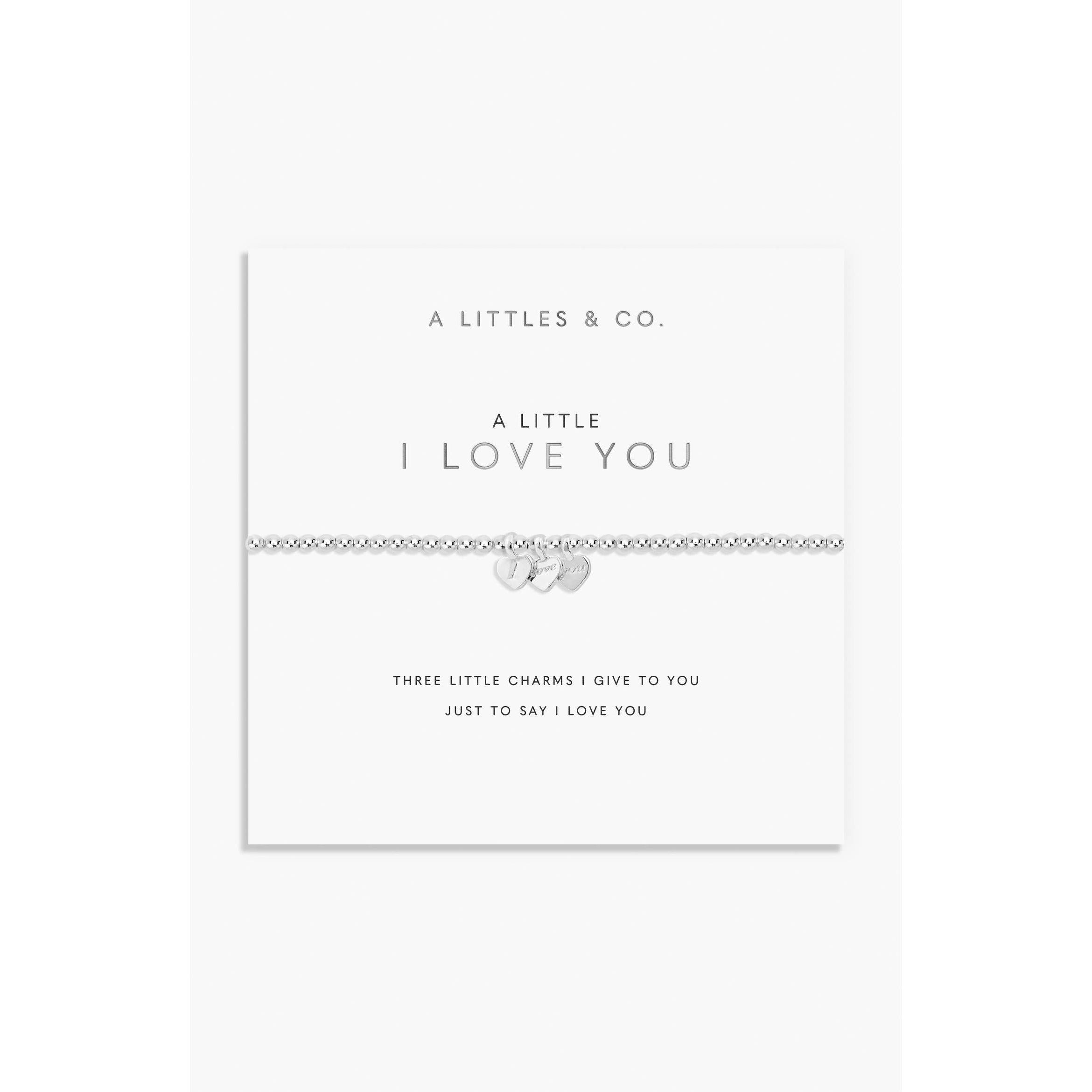 A Little | 'I Love You' Bracelet