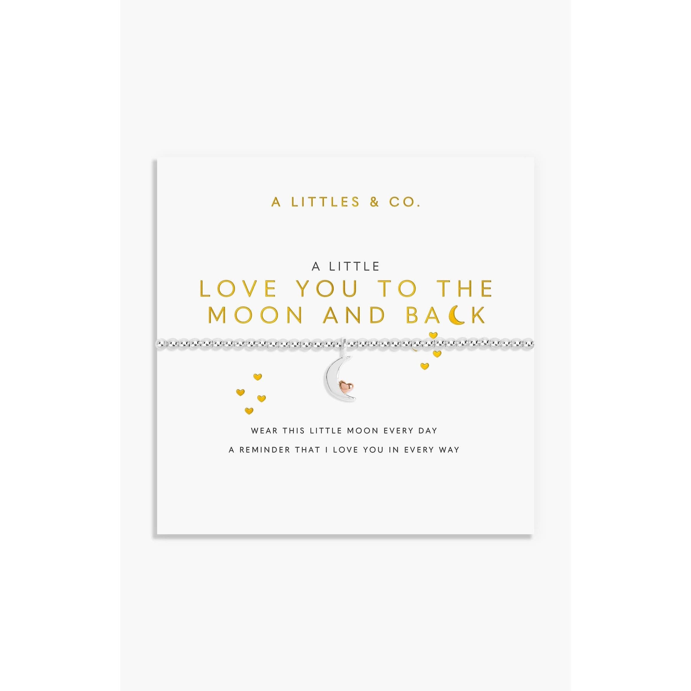 A Little | 'Love You To The Moon' Bracelet