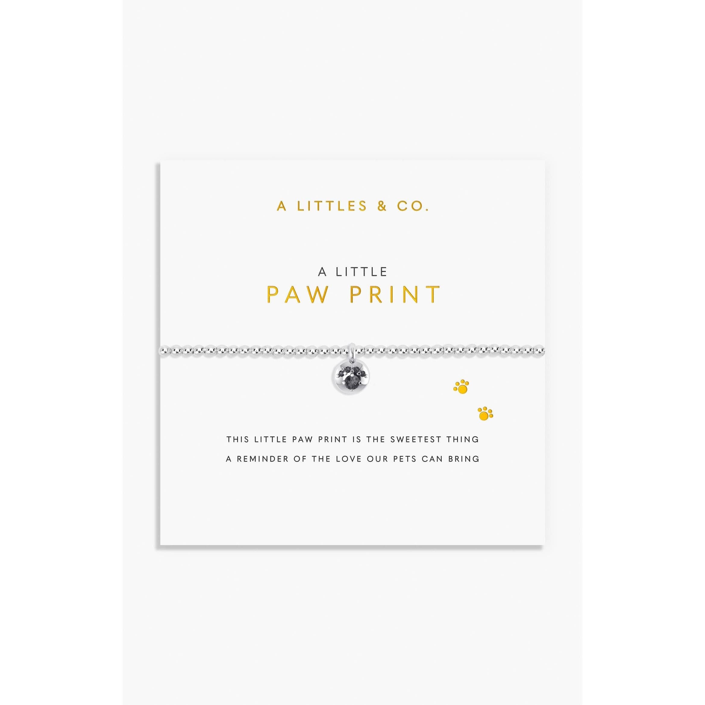 A Little | 'Paw Print' Bracelet