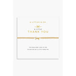 A Little | 'Thank You' Bracelet
