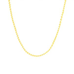 Add A Charm Beaded Chain Necklace - Gold