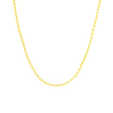 Add A Charm Beaded Chain Necklace - Gold