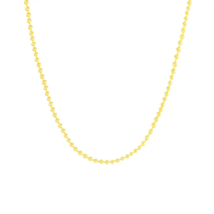 Add A Charm Beaded Chain Necklace - Gold