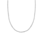 Add A Charm Box Chain Necklace - Silver