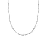 Add A Charm Box Chain Necklace - Silver