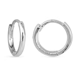 Add A Charm Hoop Earring - Silver