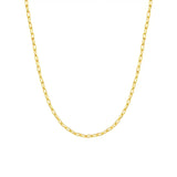 Add A Charm Paperclip Chain Necklace - Gold