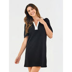Adelyn T-Shirt Dress | Black