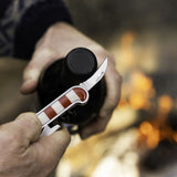 American Flag Stainless Steel Corkscrew