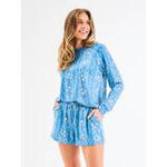 Annie Ivy Lane Blue Short Set