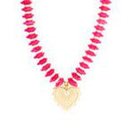 Anniston Hot Pink Necklace