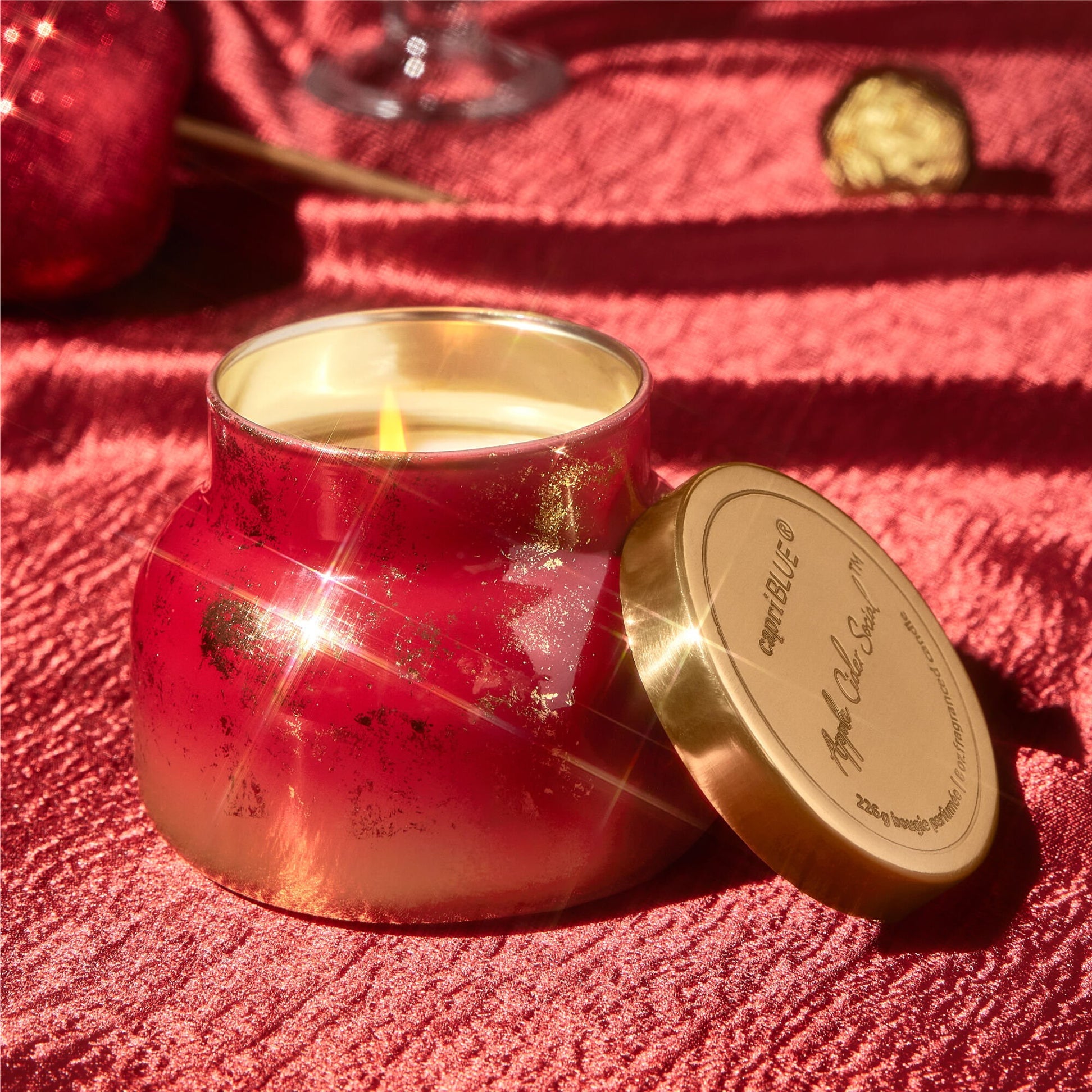 Apple Cider Social Glimmer Petite Candle - 8 oz