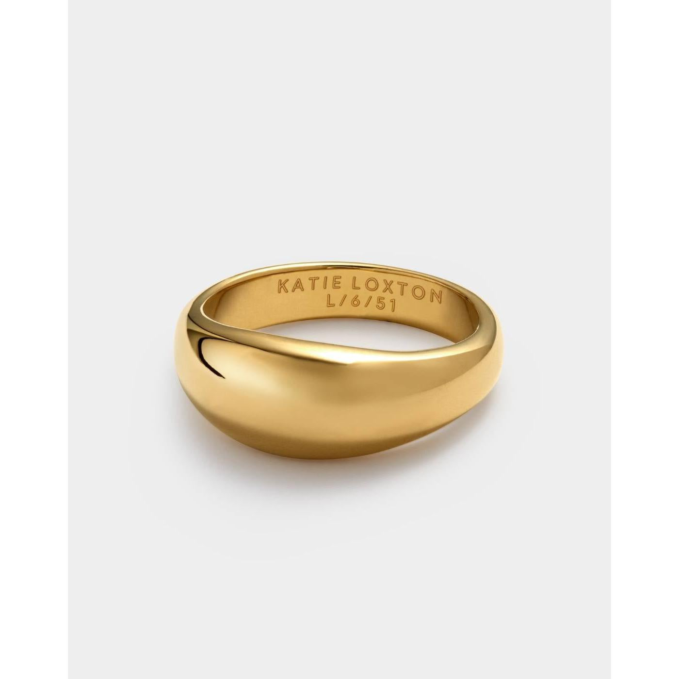 Aura Dome Ring | Gold Coated