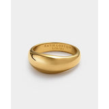 Aura Dome Ring | Gold Coated