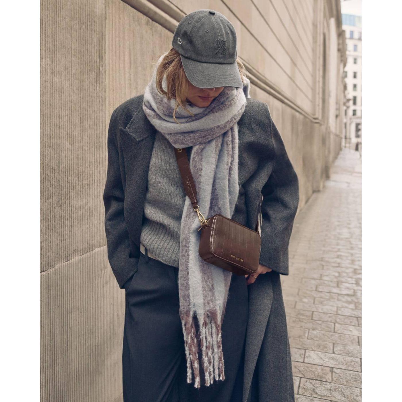 Avery Small Crossbody Bag | Chocolate Eel