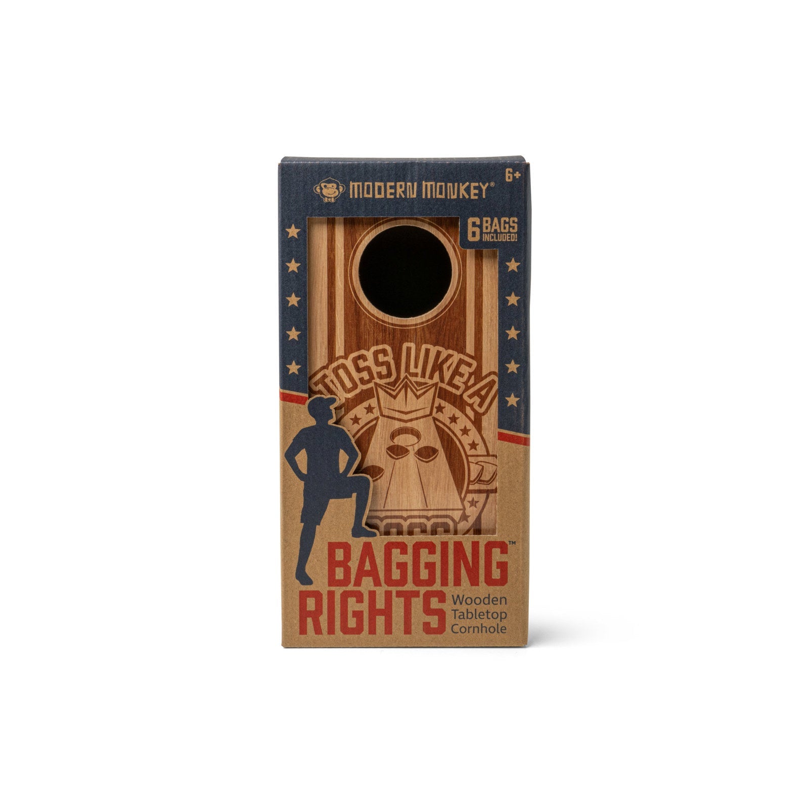 Bagging Rights Wooden Tabletop Cornhole