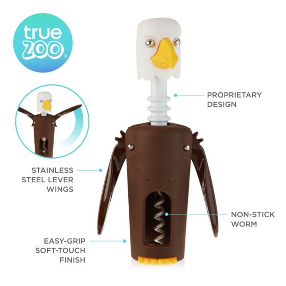 Bald Eagle Winged Corkscrew
