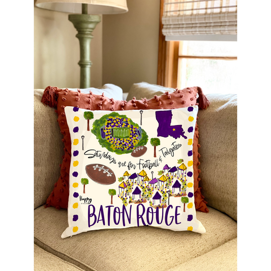Baton Rouge Pillow