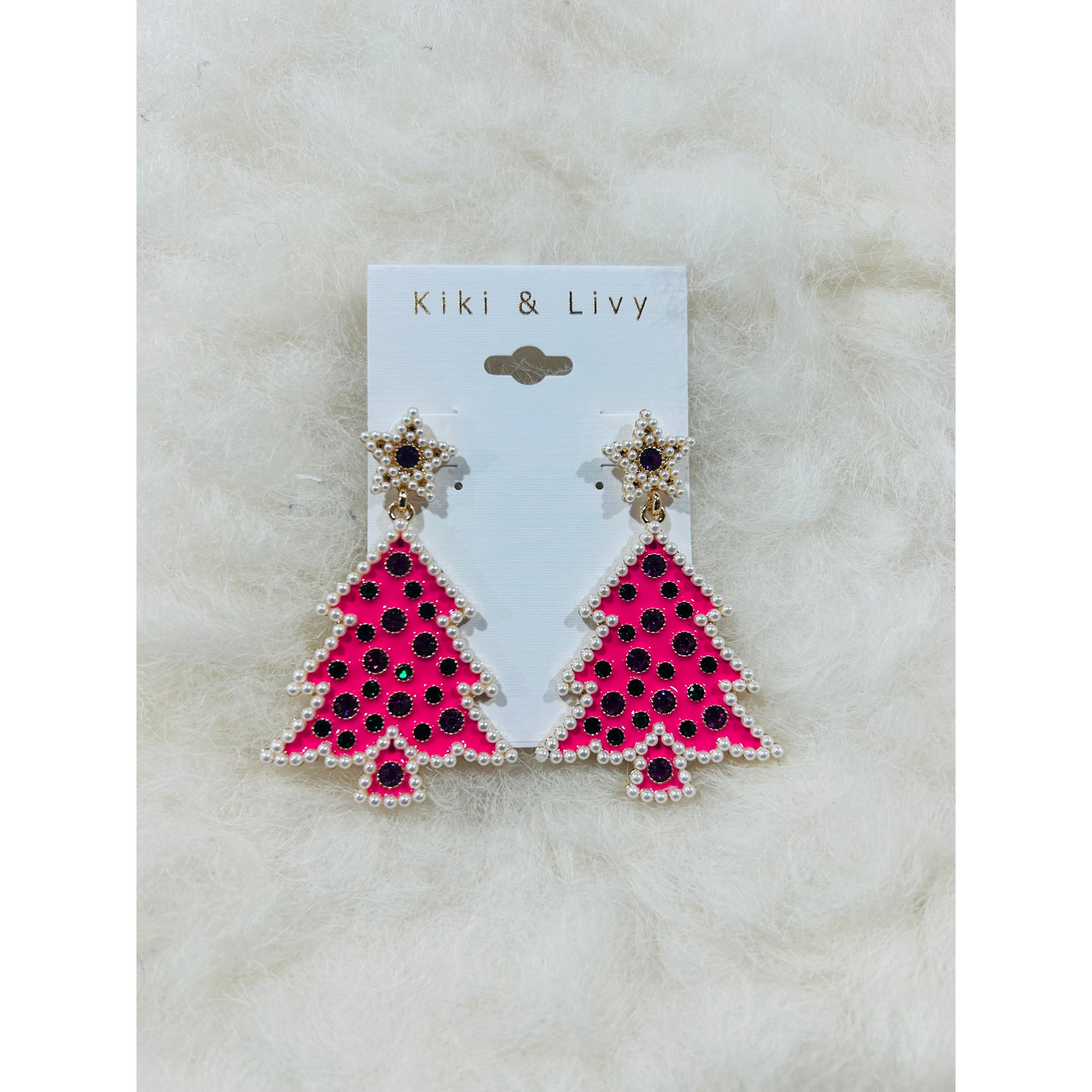 Bauble Tree Earring