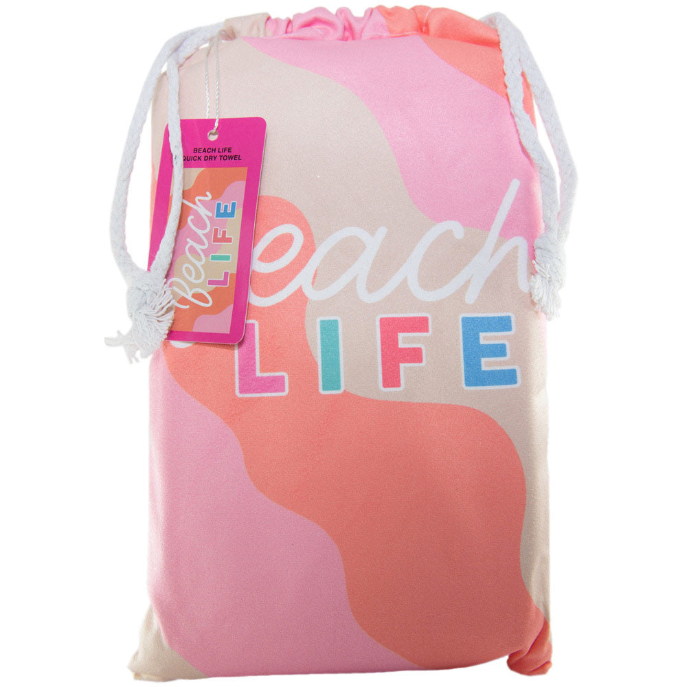 Beach Life Quick Dry Towel